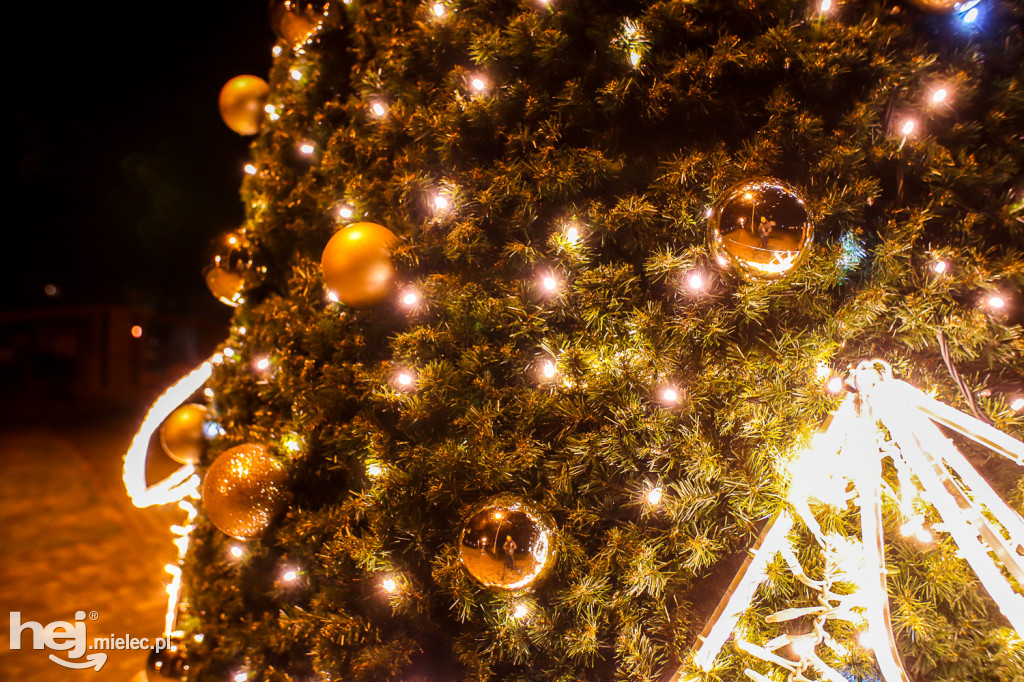 Świąteczne iluminacje na ulicach Mielca