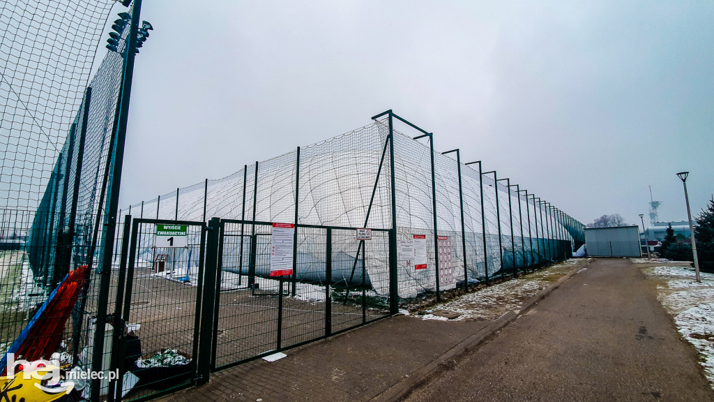 Wielki balon pojawił się na błoniach