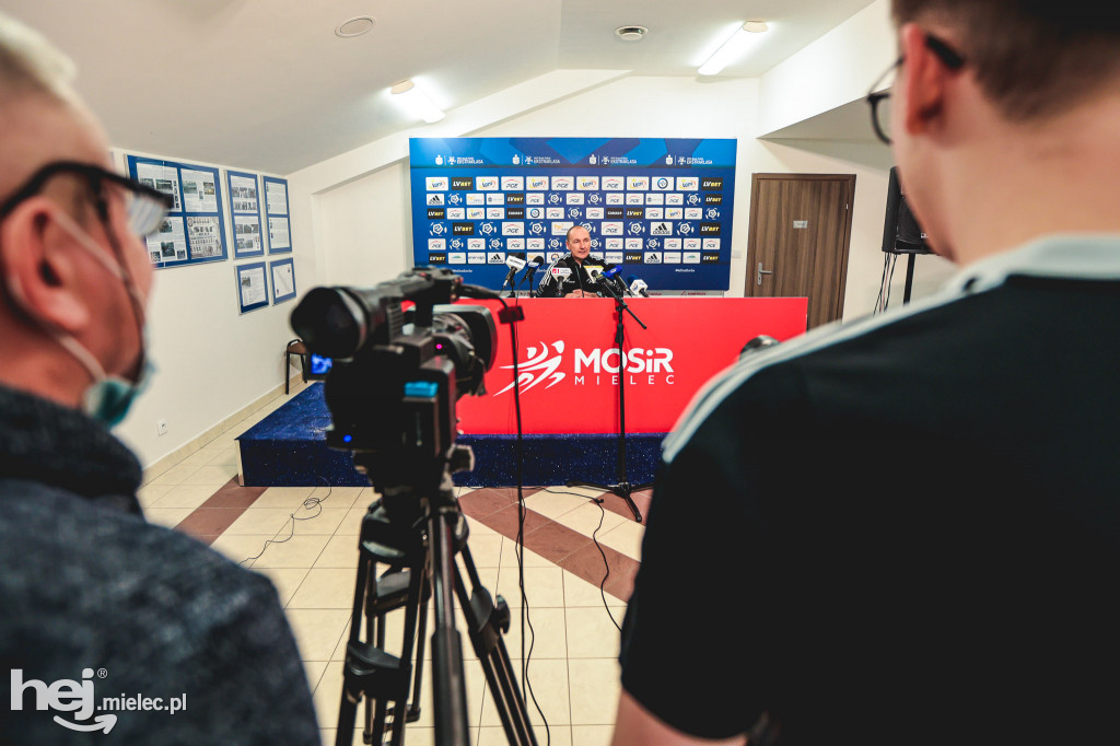 Konferencja prasowa i trening PGE FKS Stali Mielec