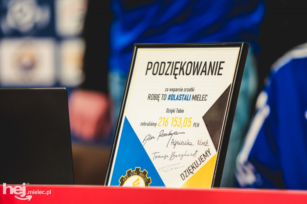 Konferencja prasowa i trening PGE FKS Stali Mielec