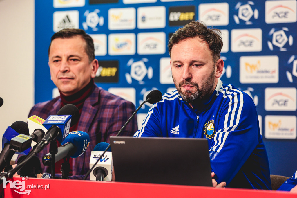 Konferencja prasowa i trening PGE FKS Stali Mielec