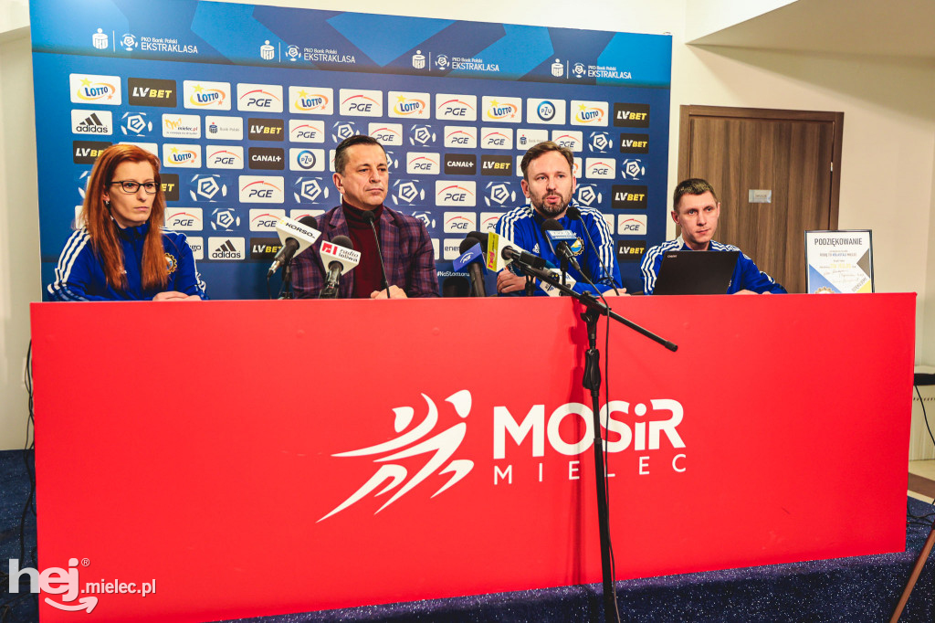 Konferencja prasowa i trening PGE FKS Stali Mielec