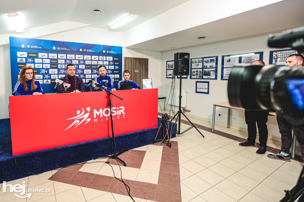 Konferencja prasowa i trening PGE FKS Stali Mielec