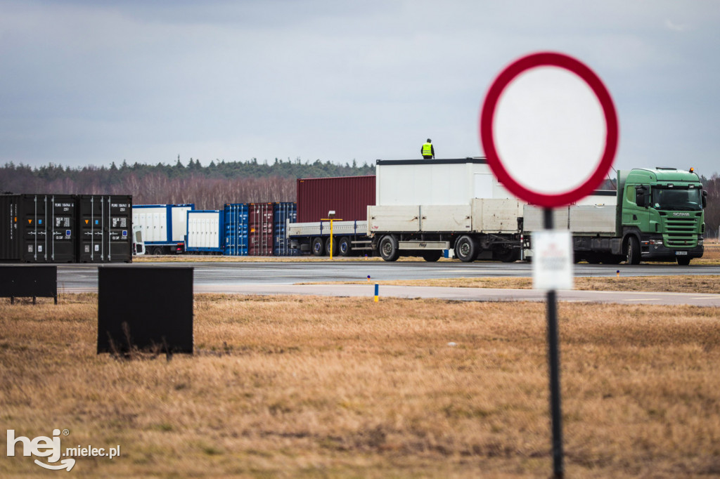 Na lotnisku Mielec powstaje baza wojska USA