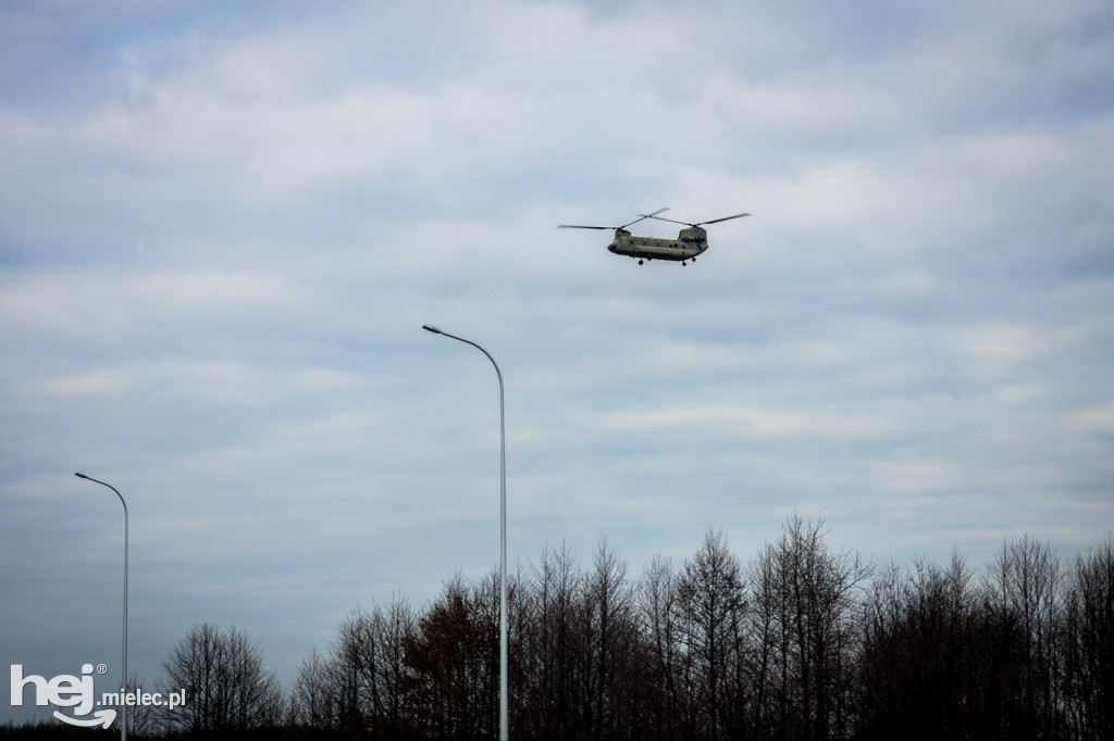 Śmigłowce H-47 Chinook - Boeing na Lotniku Mielec