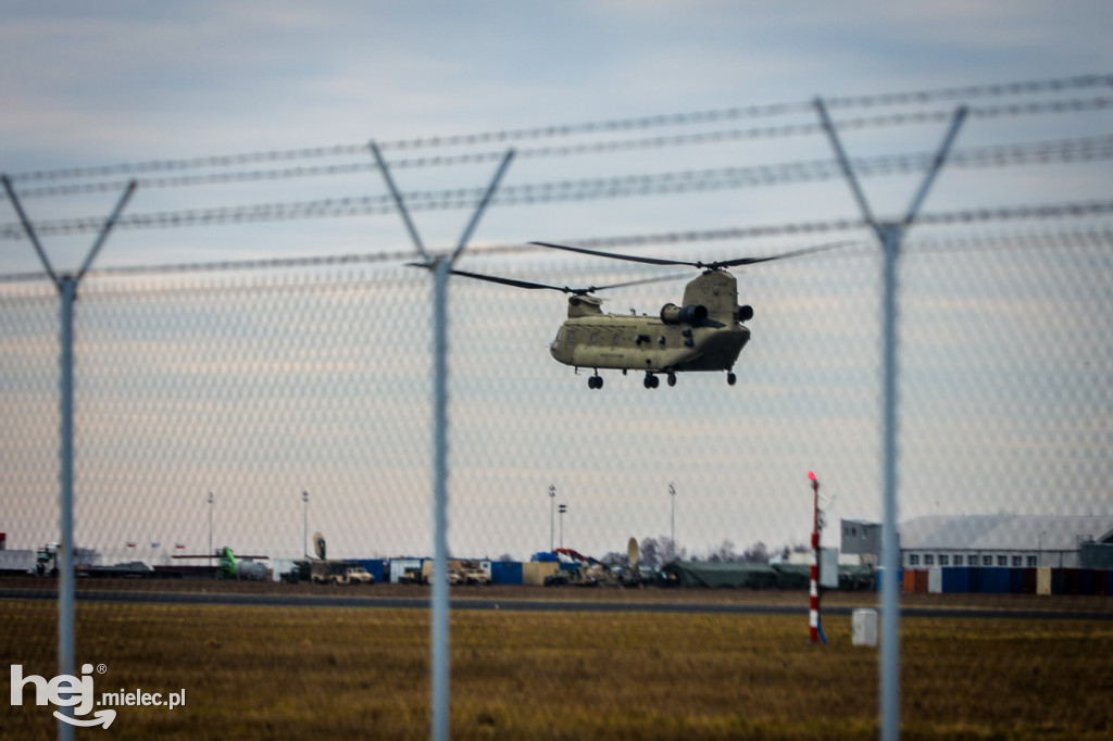 Śmigłowce H-47 Chinook - Boeing na Lotniku Mielec