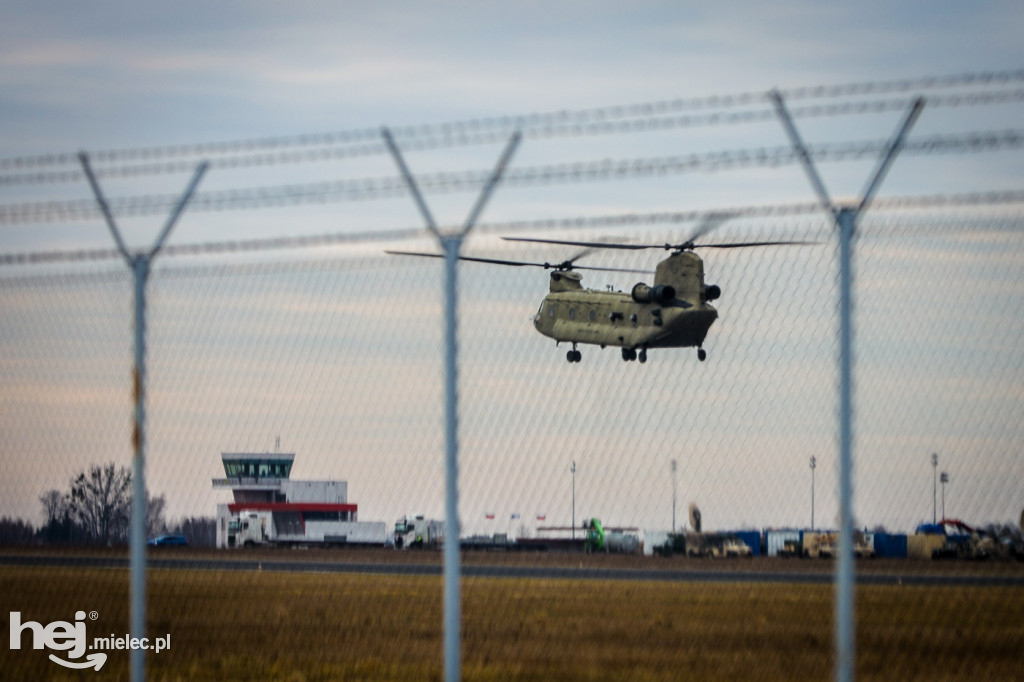 Śmigłowce H-47 Chinook - Boeing na Lotniku Mielec