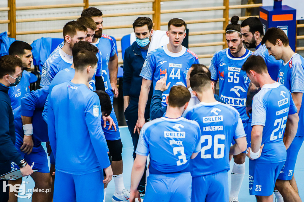 Handball Stal Mielec - Orlen Wisła Płock w Staszowie