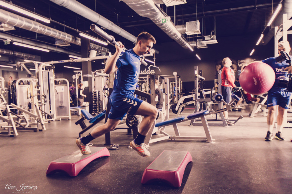Piłkarze ręczni trenują w Extreme Fitness Mielec