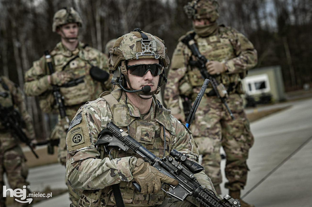 Wojska polskie i USA we wspólnych manewrach