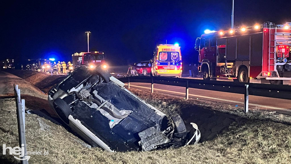 Poważny wypadek na obwodnicy