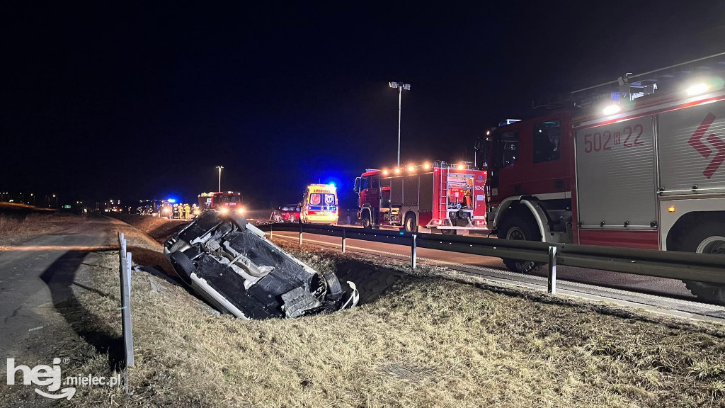 Poważny wypadek na obwodnicy