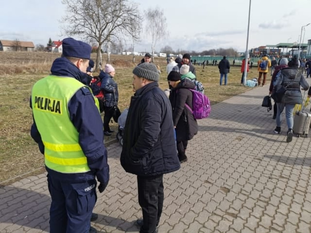 Sytuacja na terenach granicznych z Ukrainą