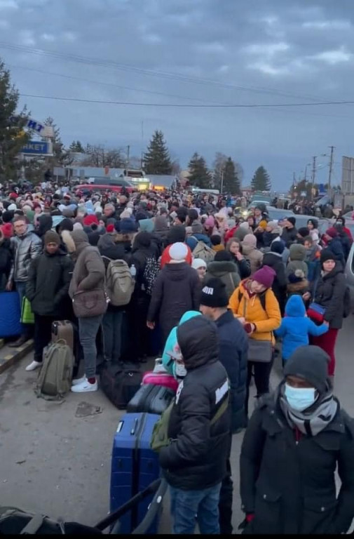 Sytuacja na terenach granicznych z Ukrainą