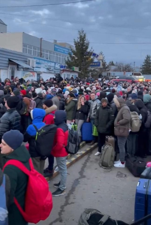 Sytuacja na terenach granicznych z Ukrainą