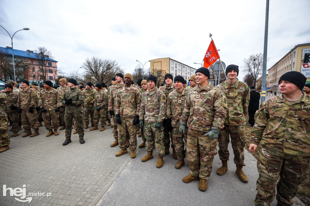X Bieg Tropem Wilczym z żołnierzami USA