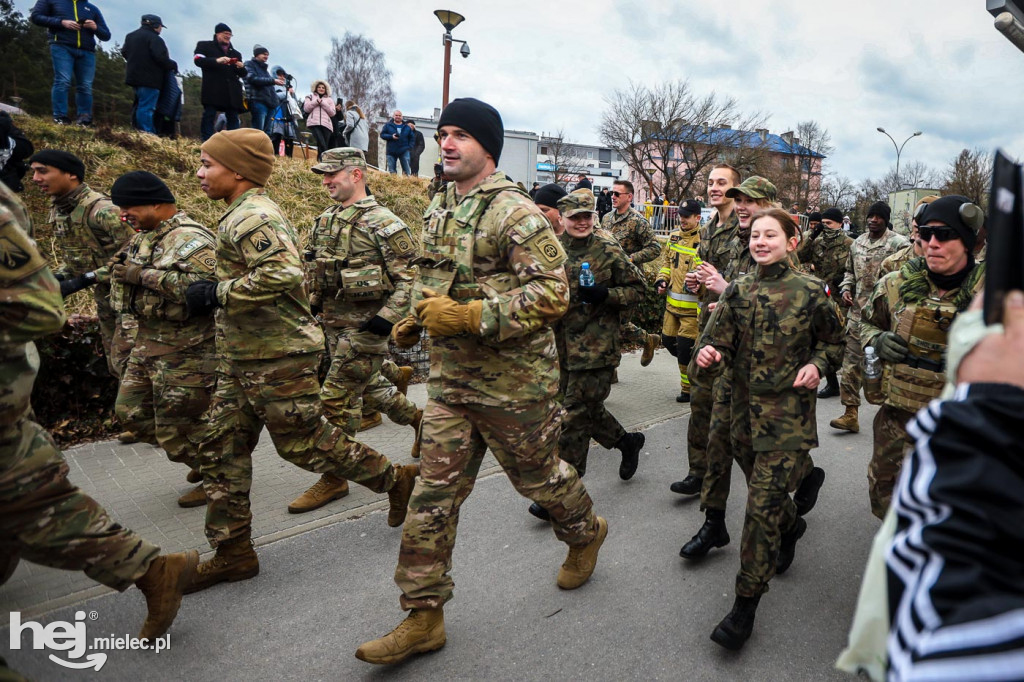 X Bieg Tropem Wilczym z żołnierzami USA