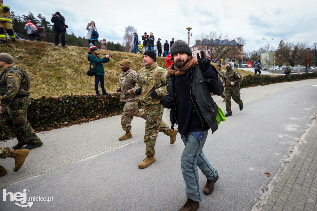 X Bieg Tropem Wilczym z żołnierzami USA