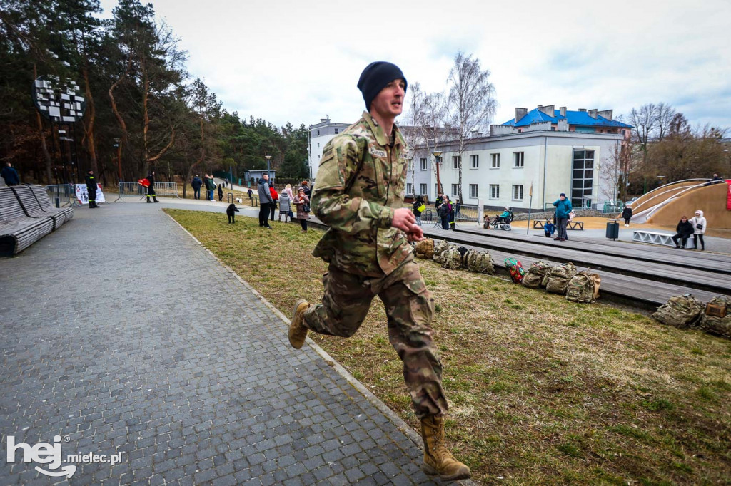 X Bieg Tropem Wilczym z żołnierzami USA