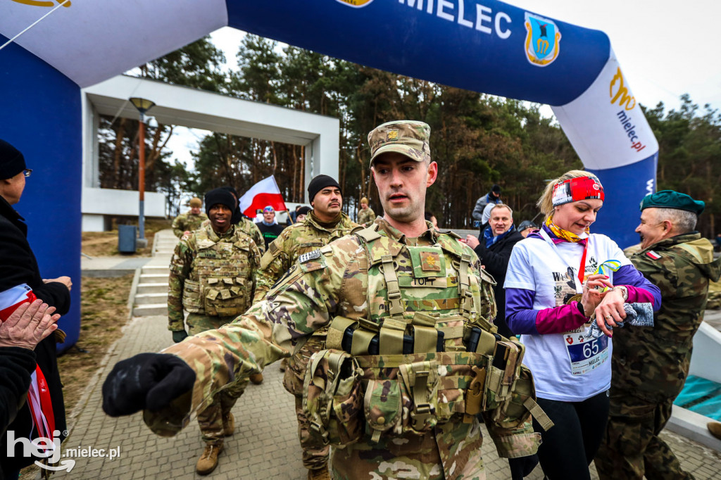 X Bieg Tropem Wilczym z żołnierzami USA