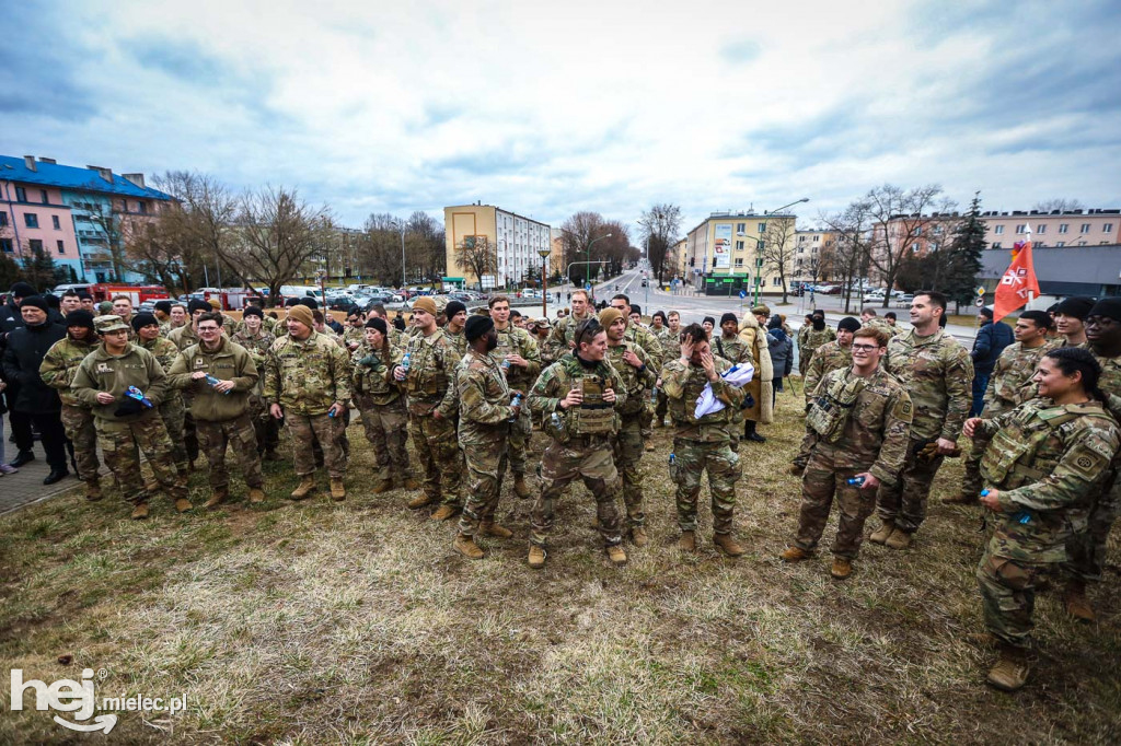 X Bieg Tropem Wilczym z żołnierzami USA