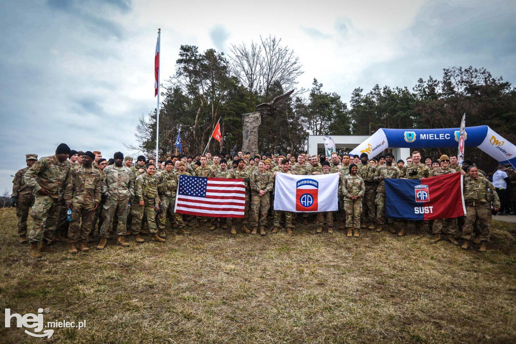 X Bieg Tropem Wilczym z żołnierzami USA