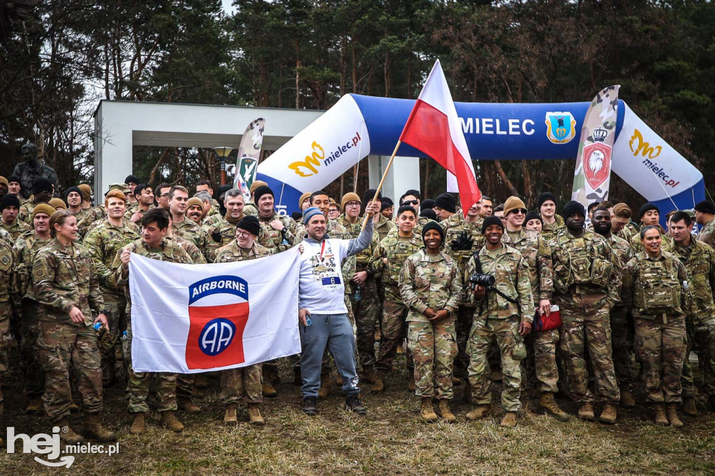 X Bieg Tropem Wilczym z żołnierzami USA