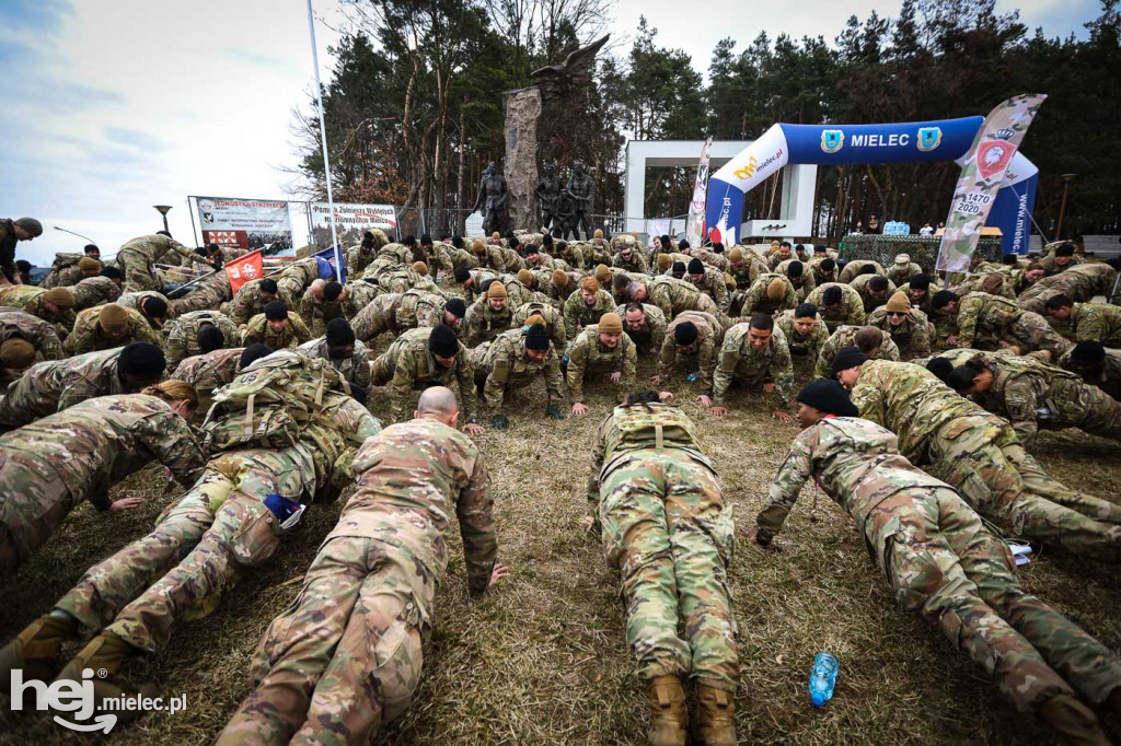 X Bieg Tropem Wilczym z żołnierzami USA