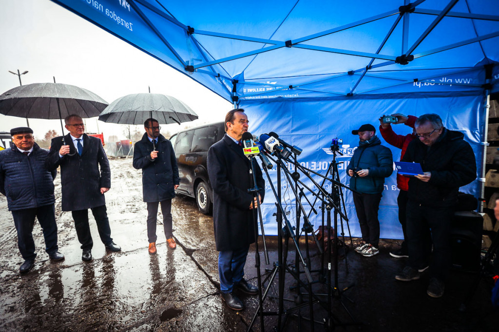 Konferencja prasowa przy L25 Mielec - Padew Narodowa