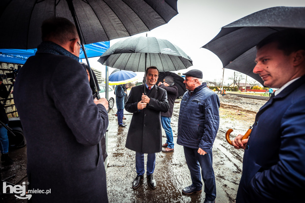 Konferencja prasowa przy L25 Mielec - Padew Narodowa