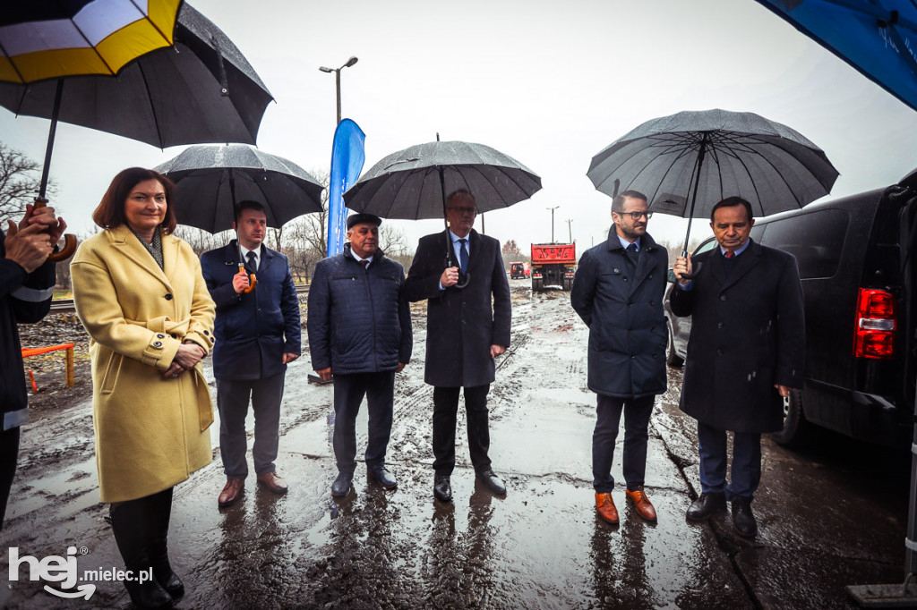 Konferencja prasowa przy L25 Mielec - Padew Narodowa