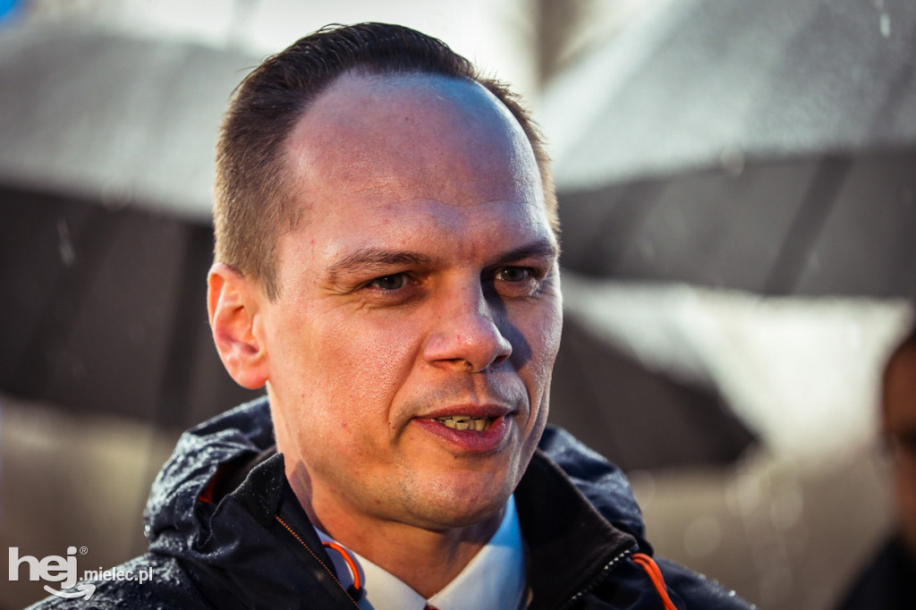 Konferencja prasowa przy L25 Mielec - Padew Narodowa