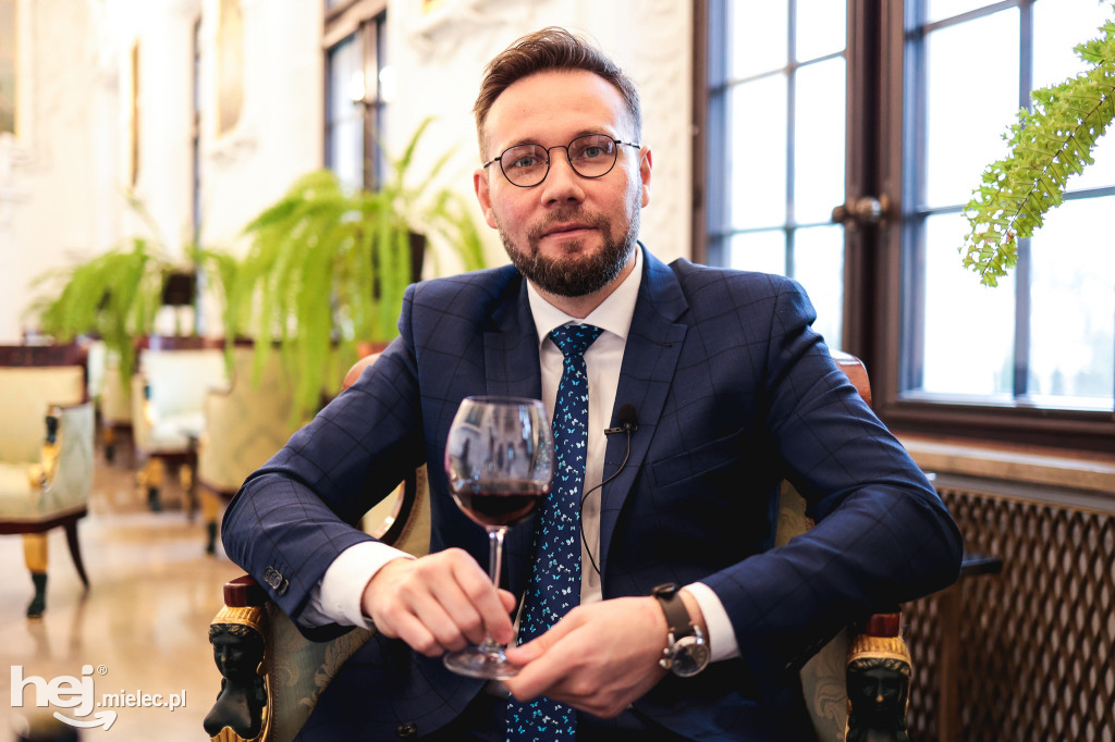 O winach i kolacji degustacyjnej na Zamku Baranów Sandomierski