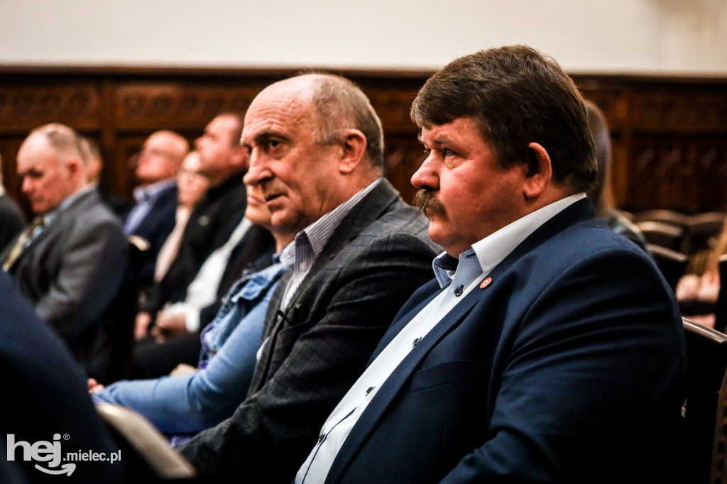 Konferencja Zasłużony dla rolnictwa w Mielcu