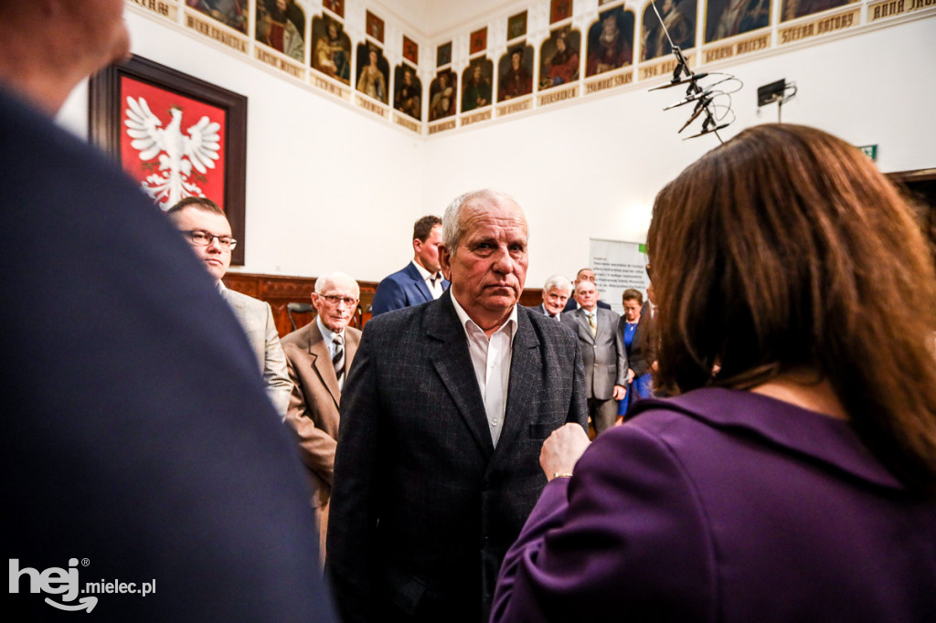 Konferencja Zasłużony dla rolnictwa w Mielcu