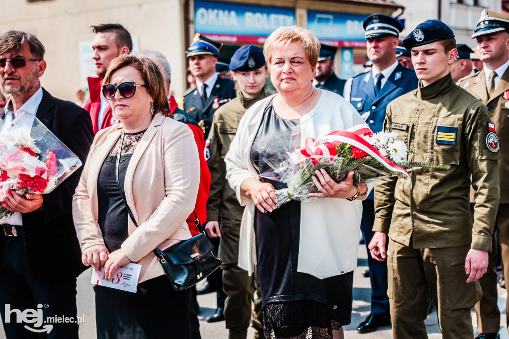 Święto Konstytucji 3 Maja w Mielcu: defilada przez stare miasto