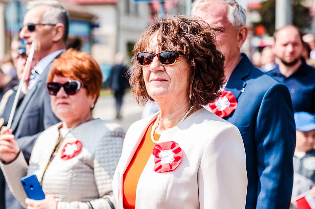 Święto Konstytucji 3 Maja w Mielcu: uroczystości pod Pomnikiem Wolności