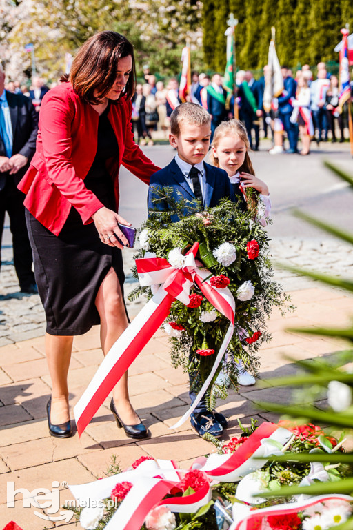 Święto Konstytucji 3 Maja w Mielcu: uroczystości pod Pomnikiem Wolności