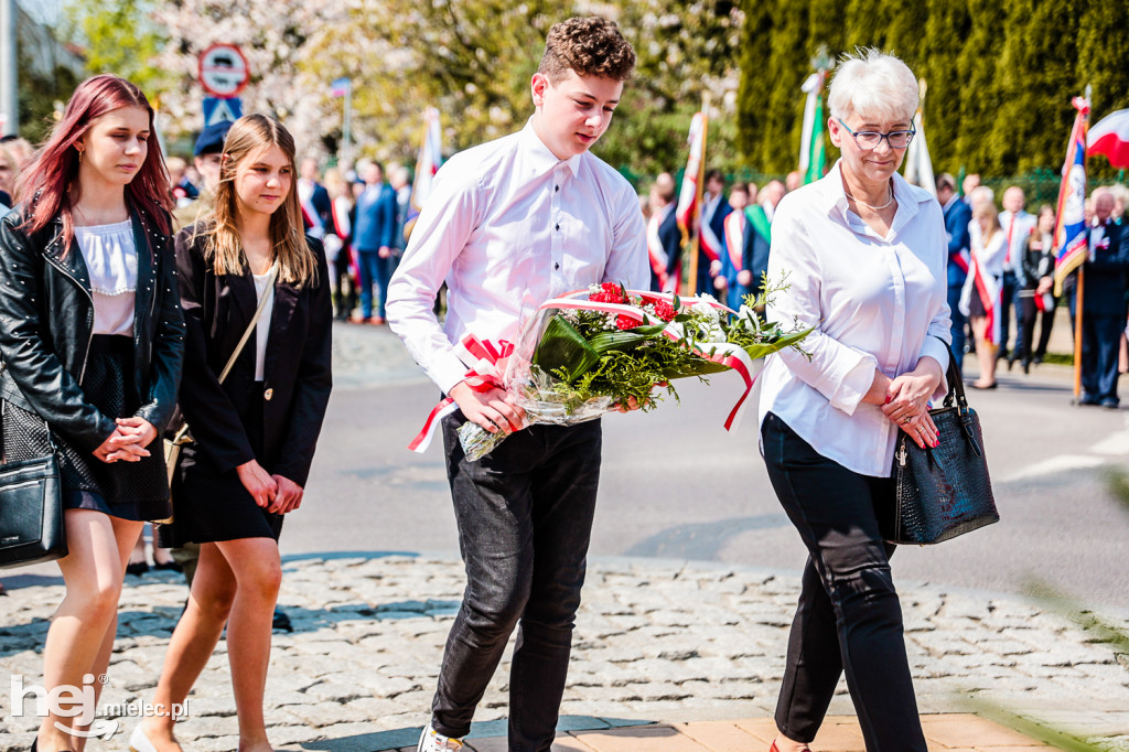 Święto Konstytucji 3 Maja w Mielcu: uroczystości pod Pomnikiem Wolności