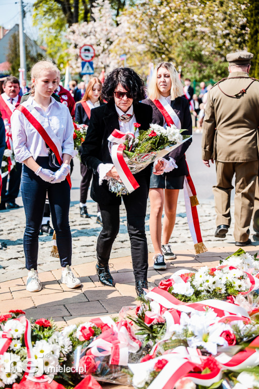 Święto Konstytucji 3 Maja w Mielcu: uroczystości pod Pomnikiem Wolności