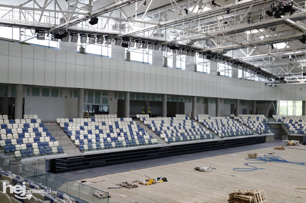 Budowa hali sportowej - maj 2022