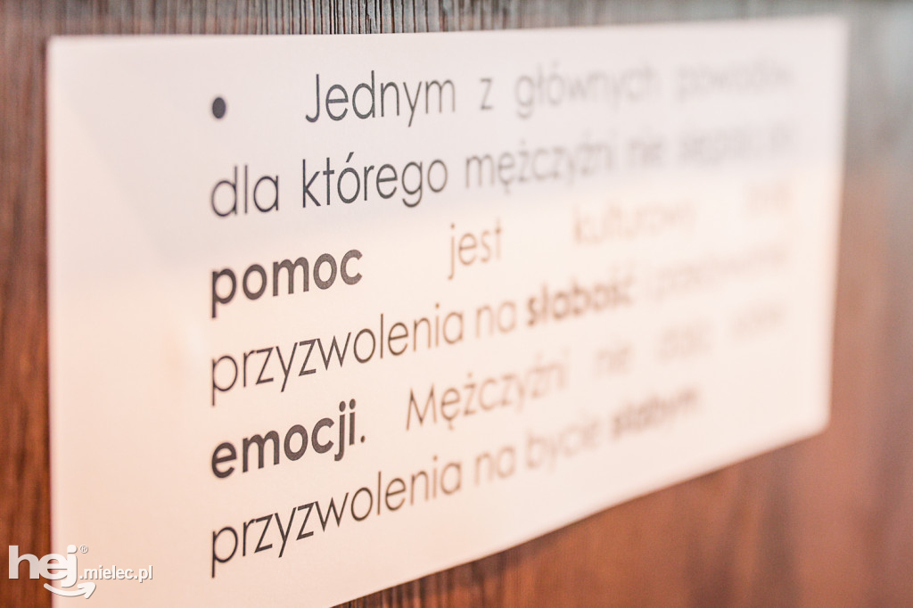 Cierpienie mężczyzn - wystawa i debata