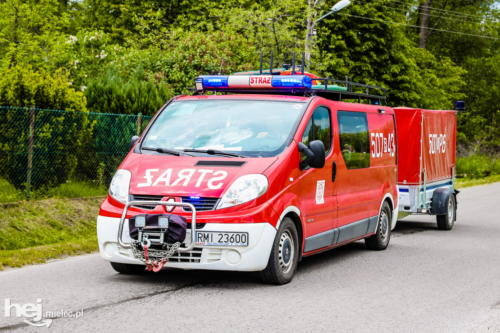 Ognisty Las - ćwiczenia OSP Gminy Mielec