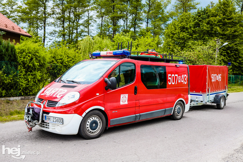Ognisty Las - ćwiczenia OSP Gminy Mielec