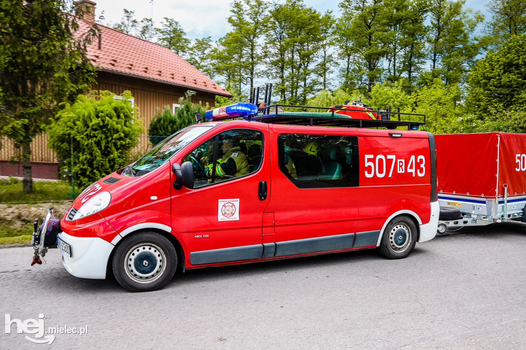 Ognisty Las - ćwiczenia OSP Gminy Mielec