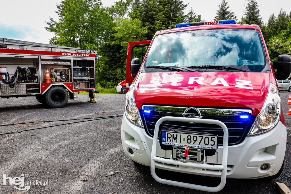 Ognisty Las - ćwiczenia OSP Gminy Mielec