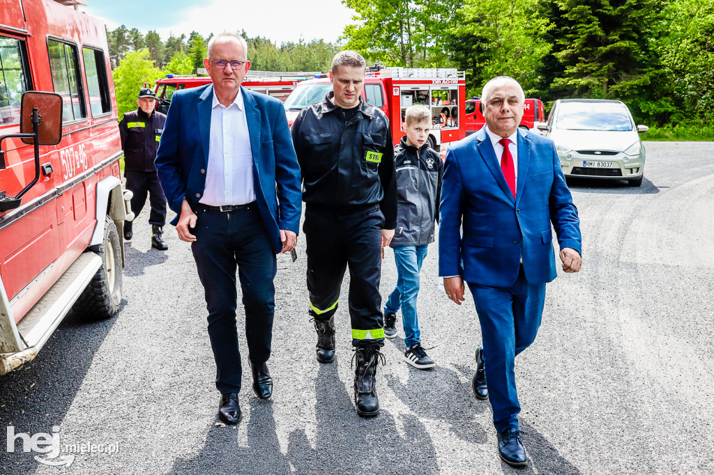 Ognisty Las - ćwiczenia OSP Gminy Mielec