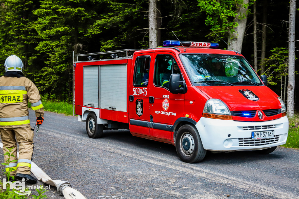 Ognisty Las - ćwiczenia OSP Gminy Mielec