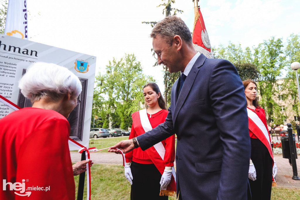 Uroczystość w Parku Stanisława Lachmana