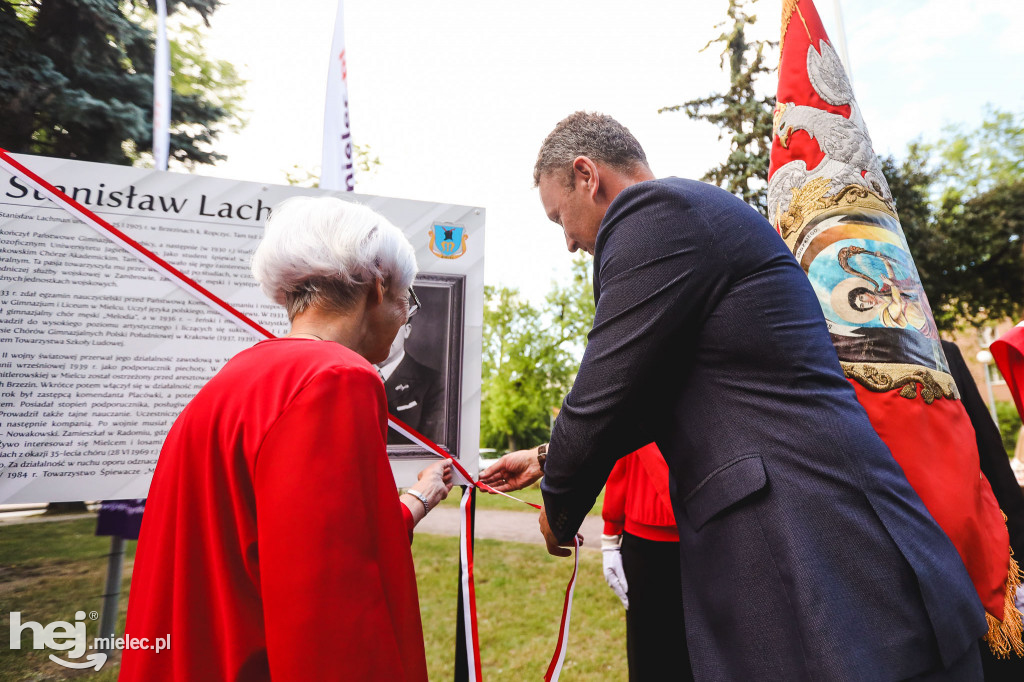 Uroczystość w Parku Stanisława Lachmana